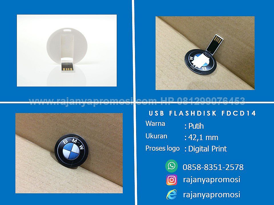  USB FLASH DISK MINI BULAT FDCD14